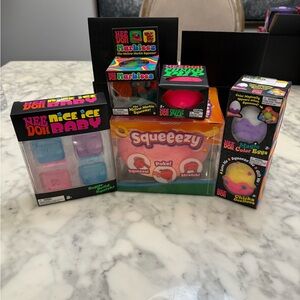 Squeezy Kids Toy Set - Pink & Multicolor